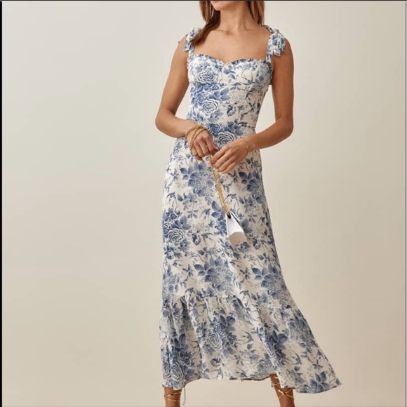 Reformation Dresses & Skirts - NWT Reformation Nikita Dress pompadour